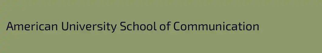 American University School of Communication